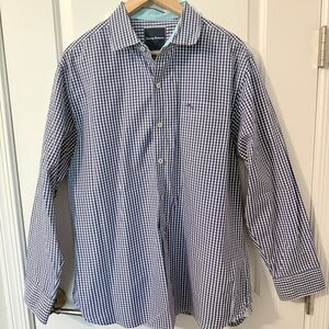 Men's Blue Gingham Shirt